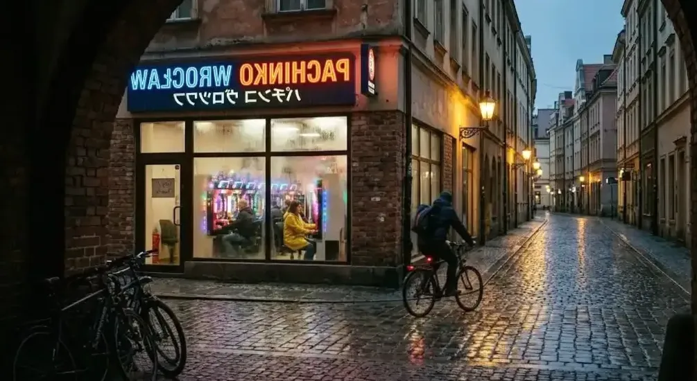 Nowy gość w klubie pachinko